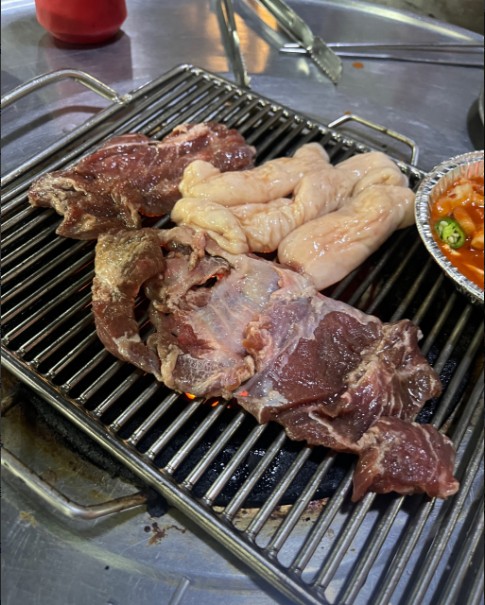 청주 장군집 메뉴 이미지