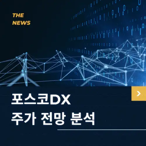 포스코DX 주가 전망 및 동향 분석
