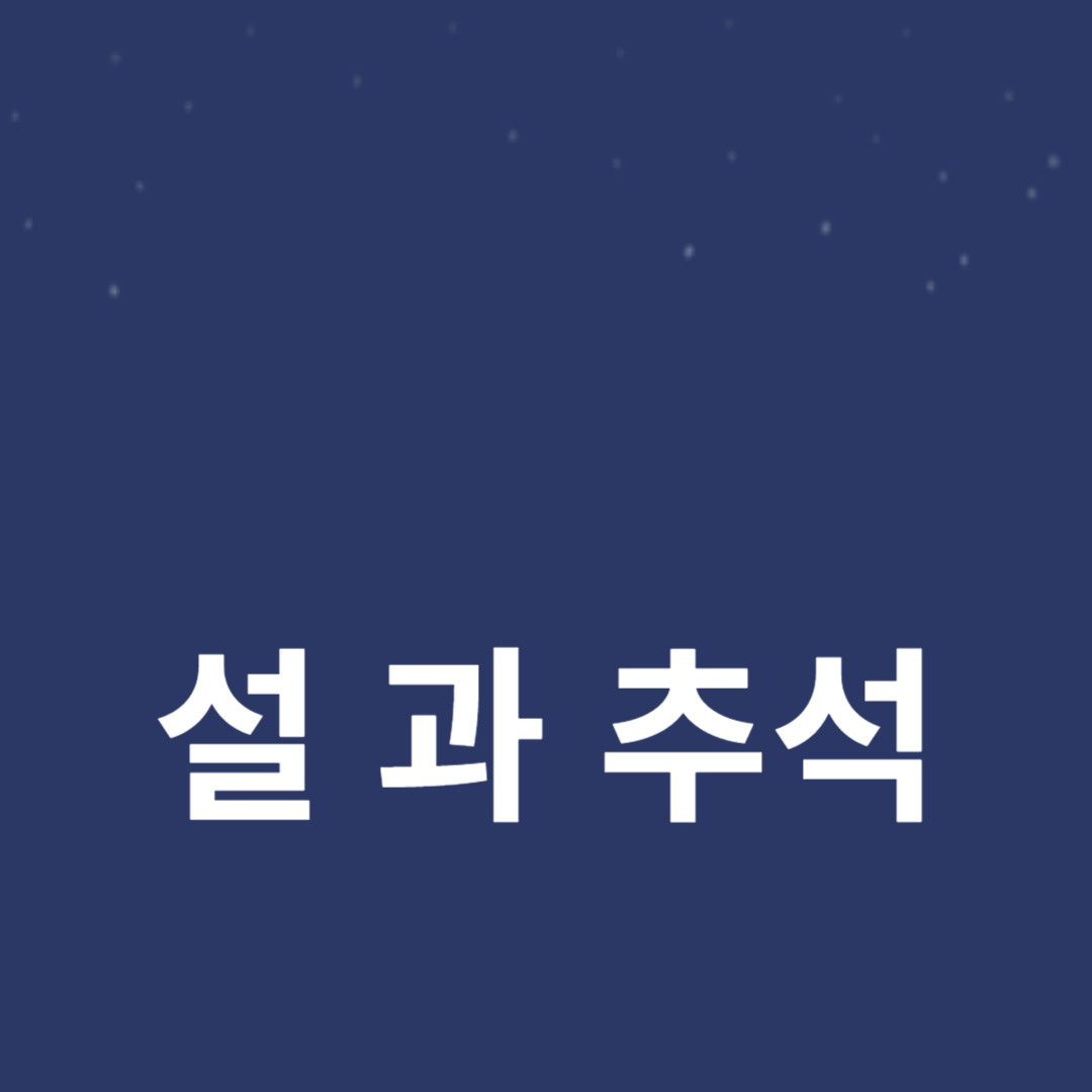 한국 문화의 전통, 설과 추석