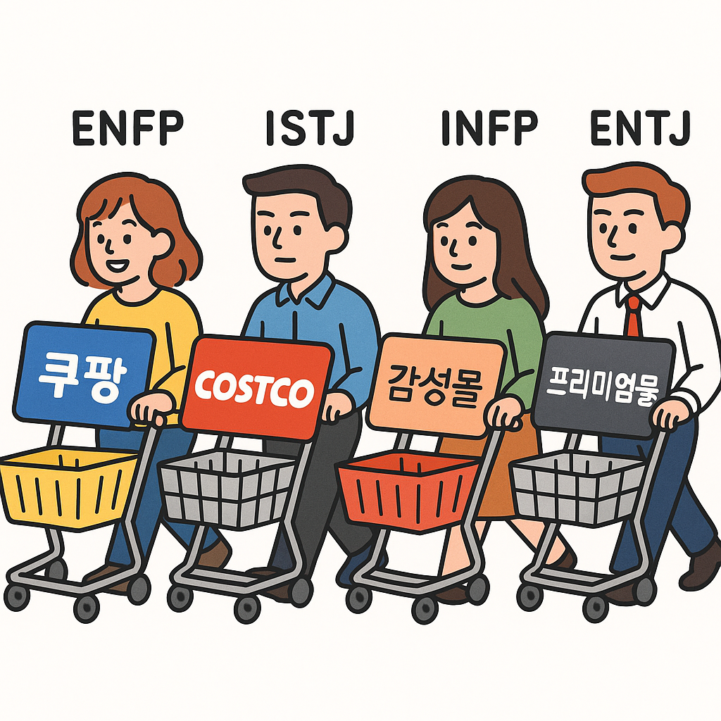 ENFP는 즉흥구매, ISTJ는 구조적 소비: MBTI로 본 쇼핑 성향 총정리