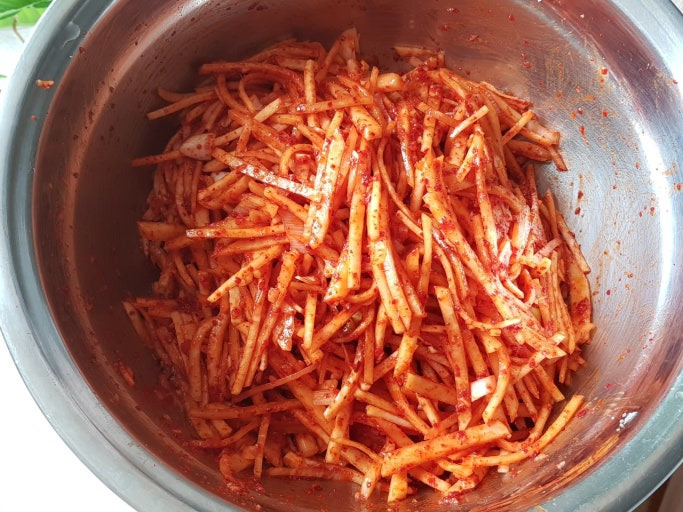 콜라비 생채