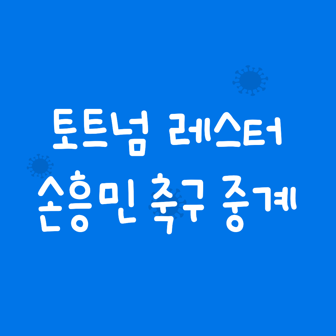 손흥민-중계