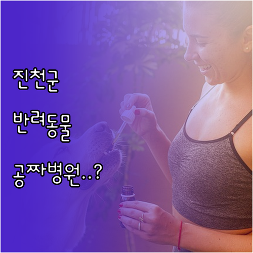 진천군 취약계층 반려동물 의료비 지원..
