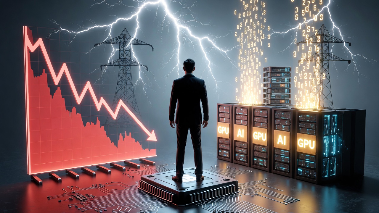 하락장과 빛나는 AI 대비