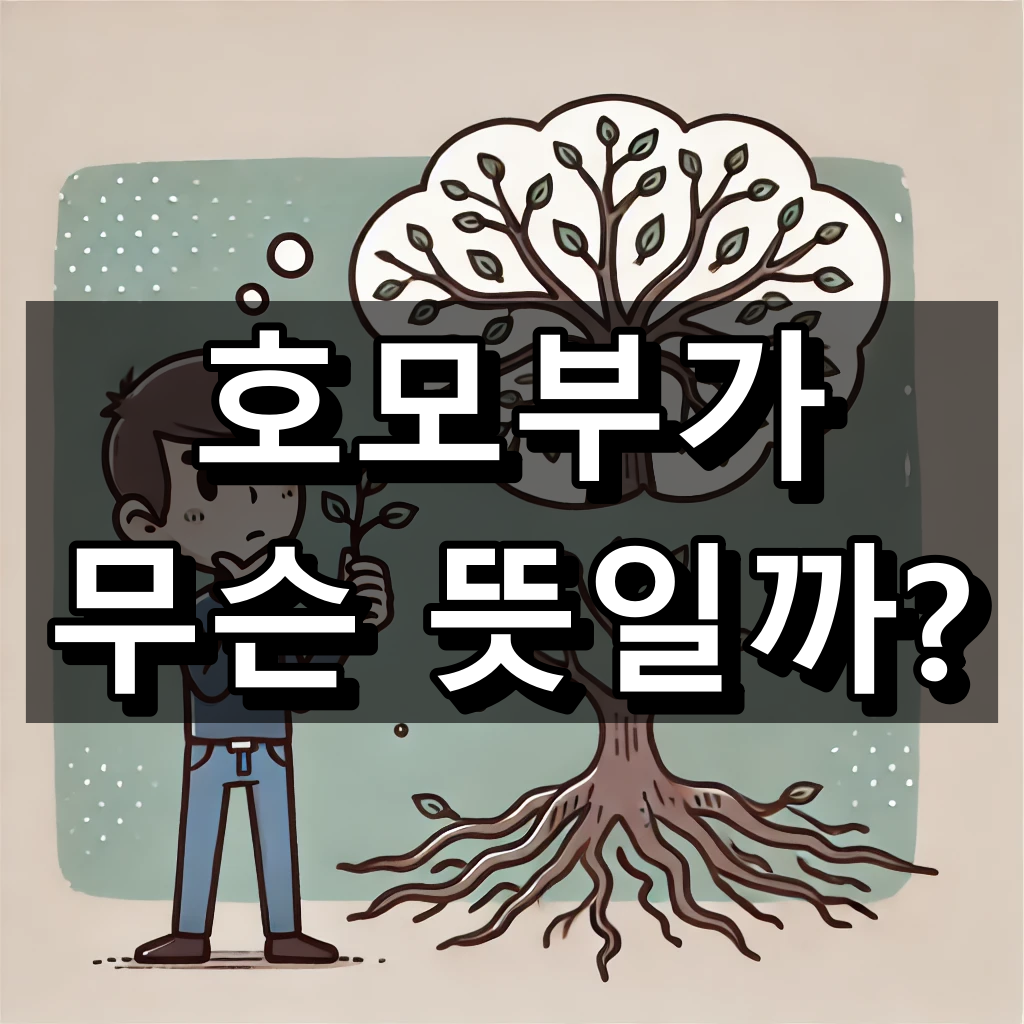 호모부가 뜻 대표 이미지