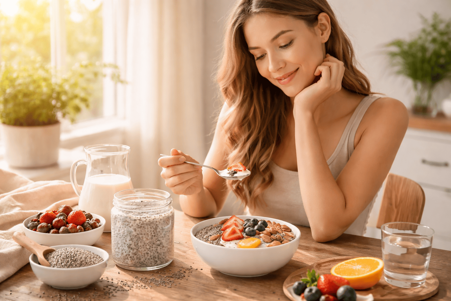 다이어트에 효과적인 치아씨드 활용