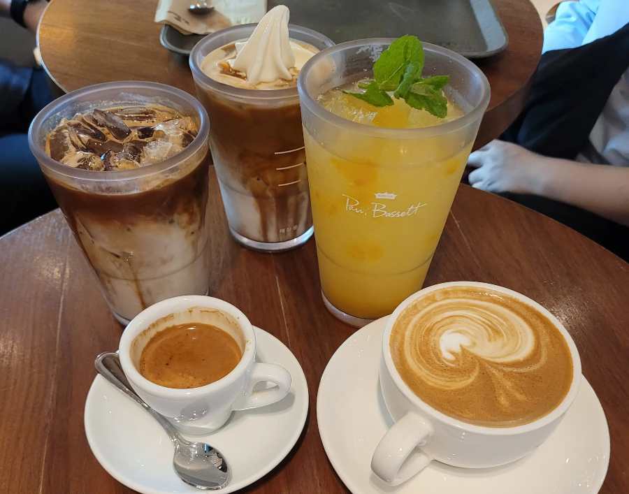 센텀시티(신세계 백화점) 카페 - 풀바셋 주문음료