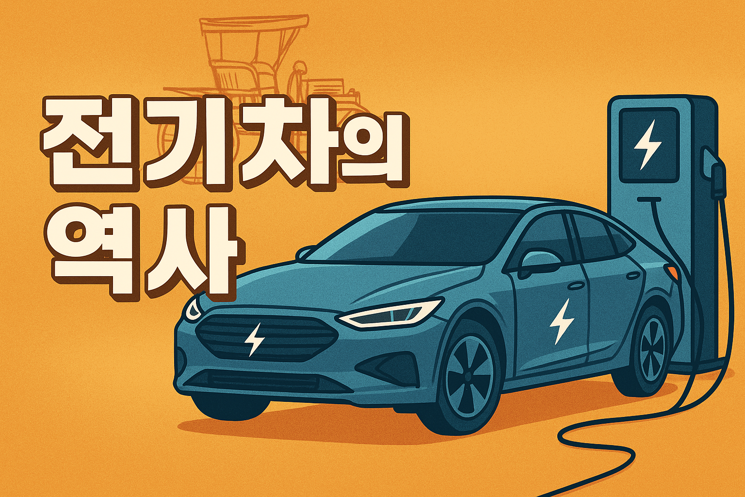 전기차의 역사 썸네일 이미지