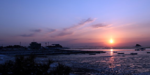 을왕리 해수욕장 해돋이 명소