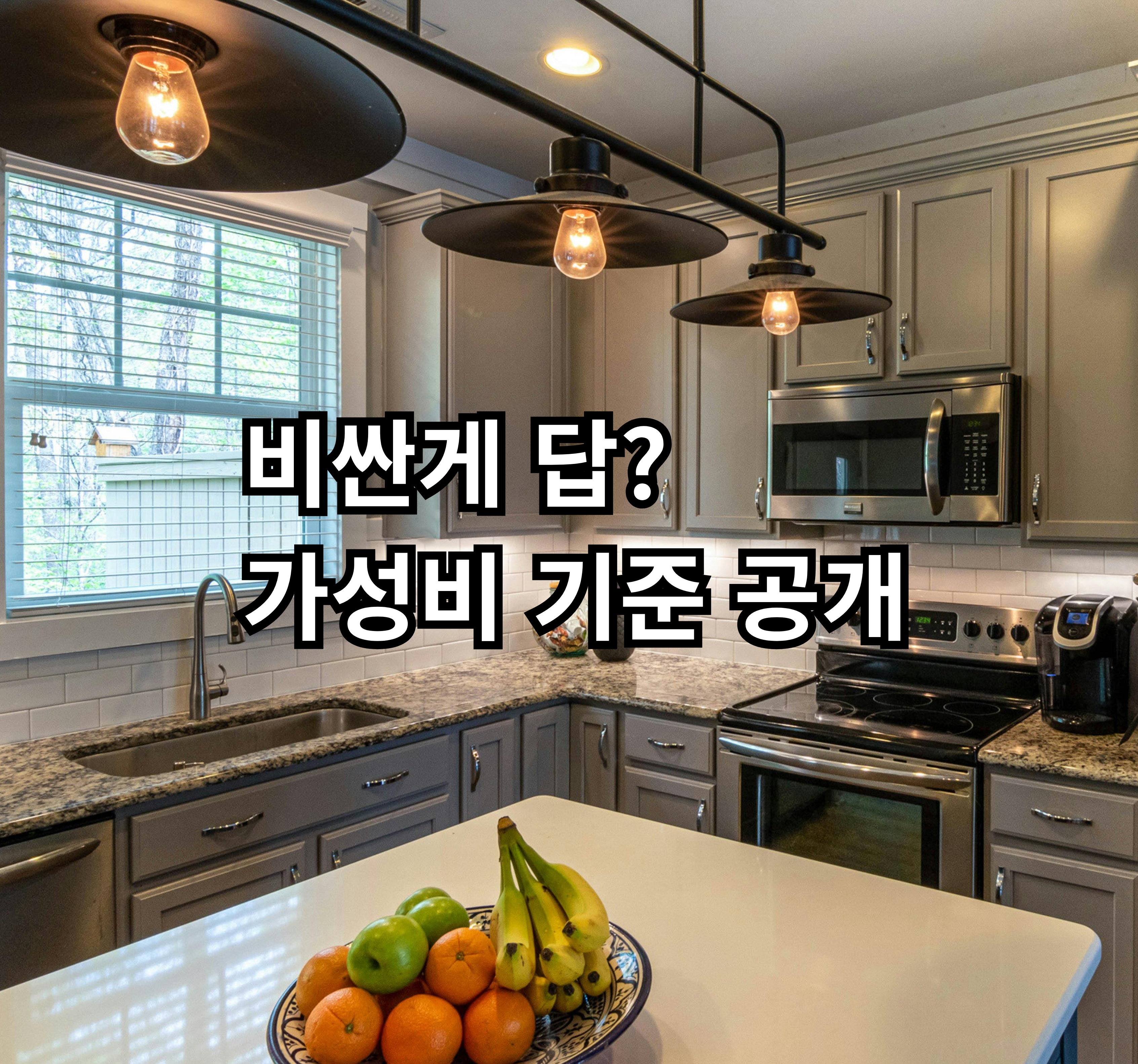 자취 가전 비싼 제품 vs 가성비 제품 비교 기준