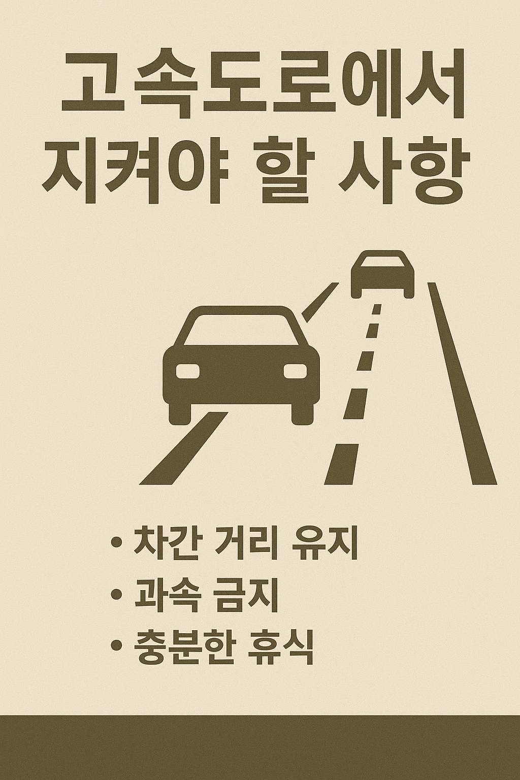 고속도로 주행 시 차량관리 팁 ❘ 장거리 운전 전 꼭 확인해야 할 체크리스트