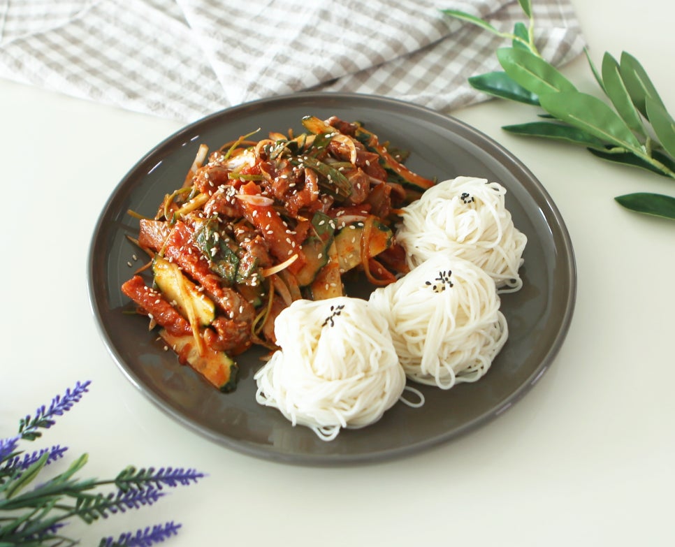 골뱅이무침 골뱅이소면무침