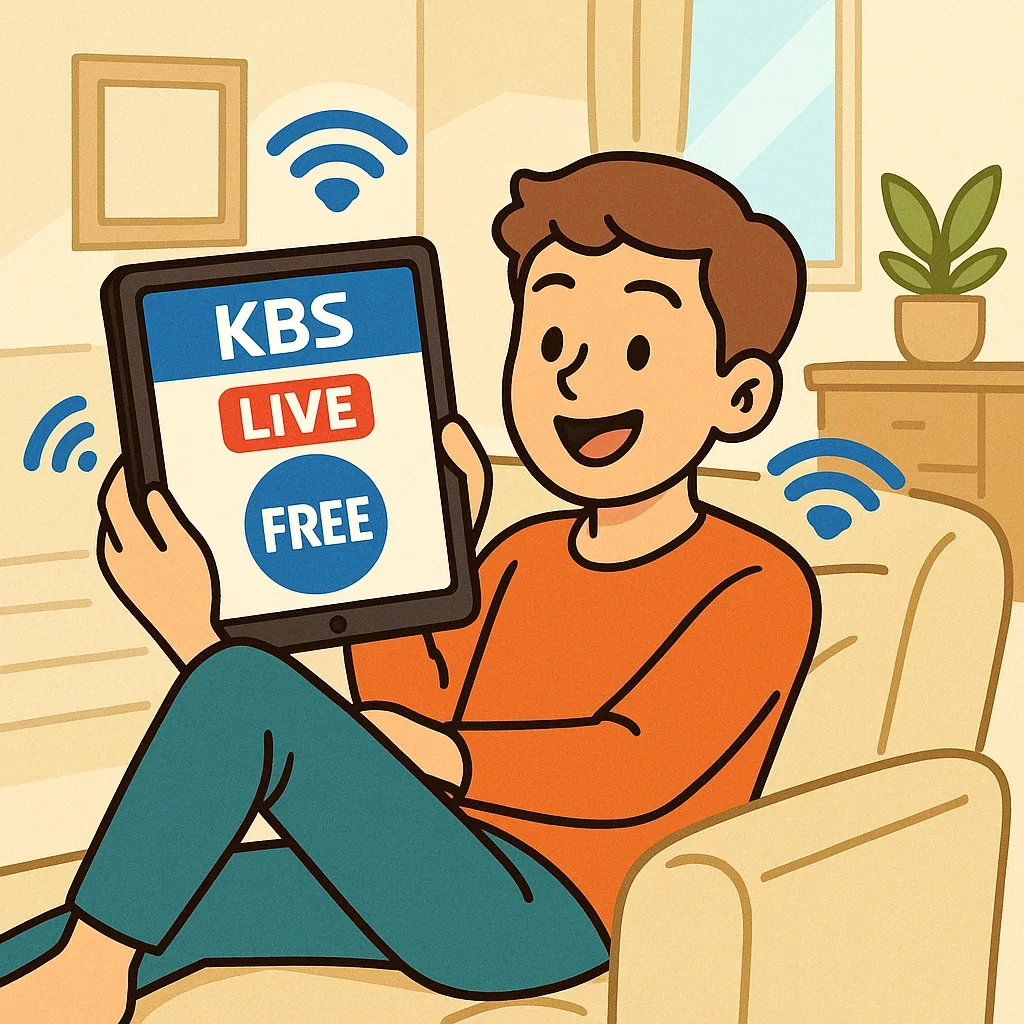 무료로 KBS 실시간 방송 보는 꿀팁