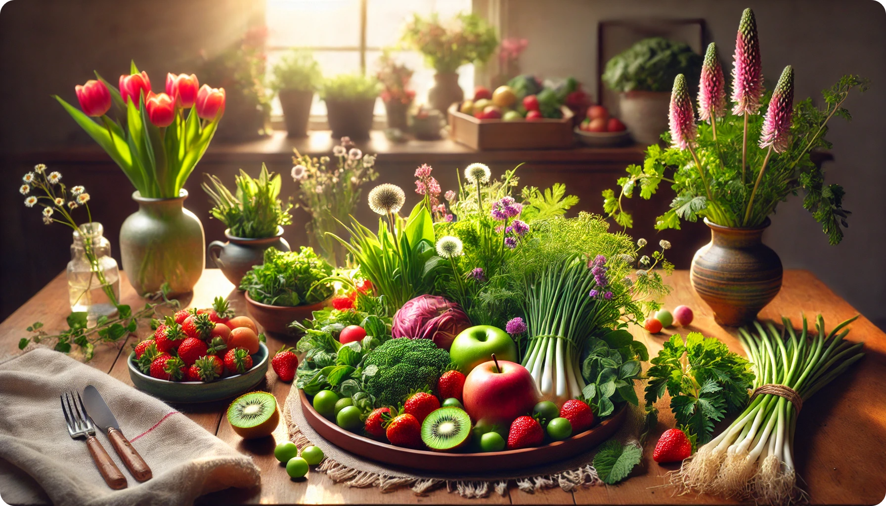 봄맞이 신중년 건강 식단