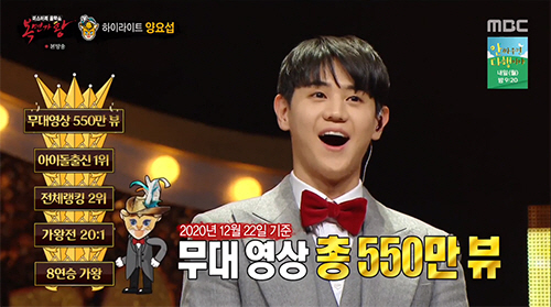 복면가왕 &amp;#39;부뚜막 고양이&rsquo; 양요섭&amp;#44; 8연승 신화의 비밀과 감동의 무대들