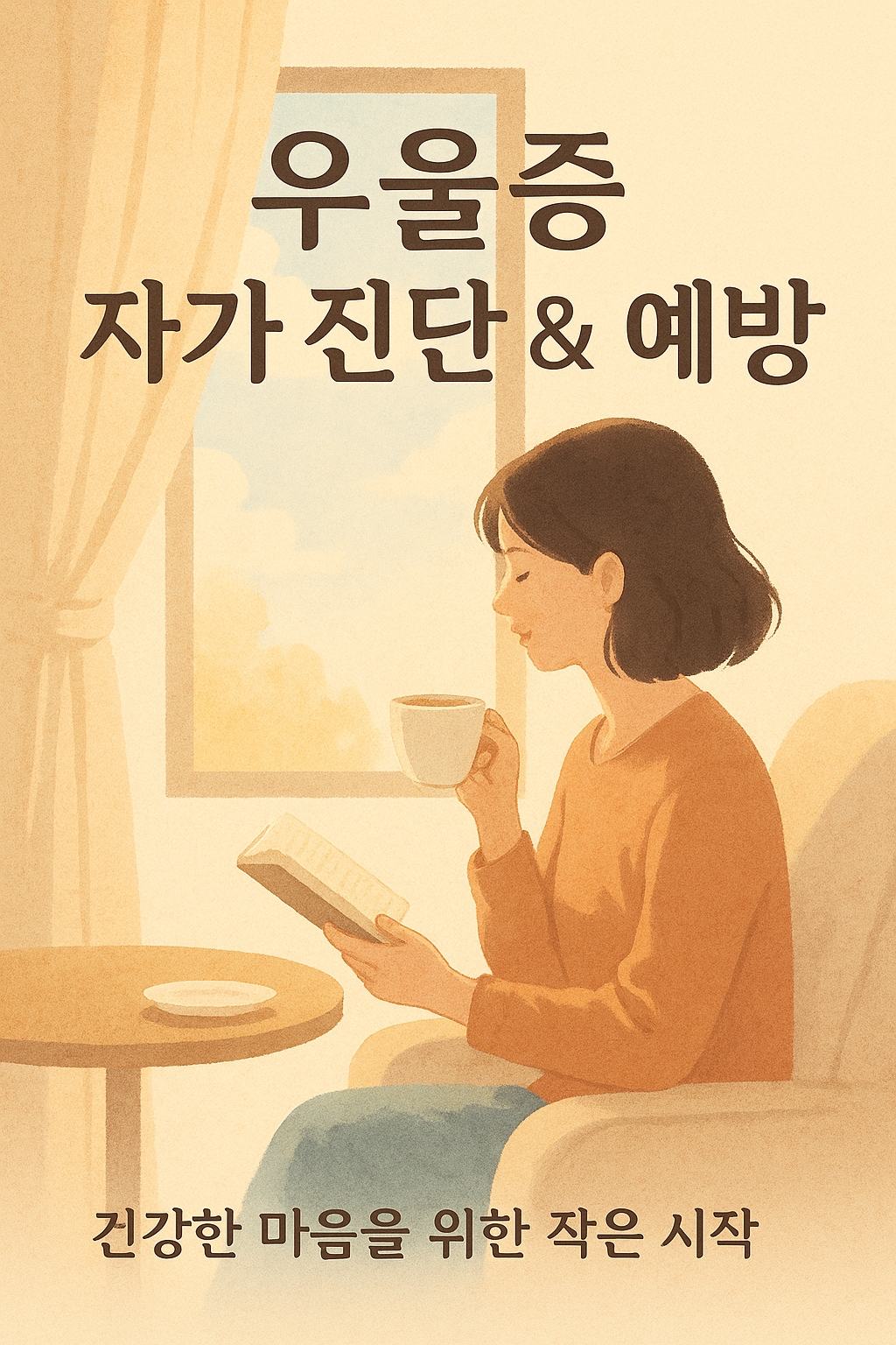 우울증 초기 증상, 자가 진단 테스트(PHQ-9) 방법부터 효과적인 우울증 예방 방법, 자살 위험을 줄이는 건강 습관까지. 정신 건강을 지키기 위한 실천 가이드를 확인하세요.