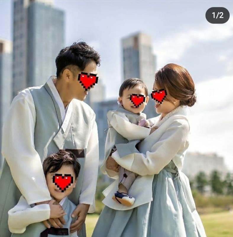 돌잔치한복 대여 웨딩 신랑신부 혼주 하객 가족 한복 대여 해담은