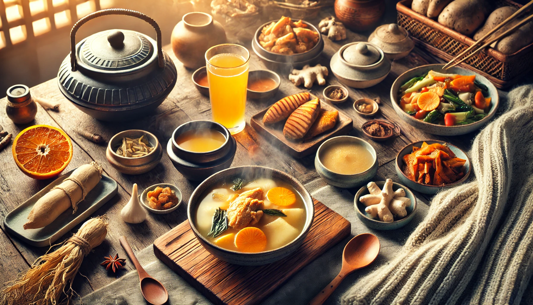 체온 유지에 좋은 겨울철 건강 음식