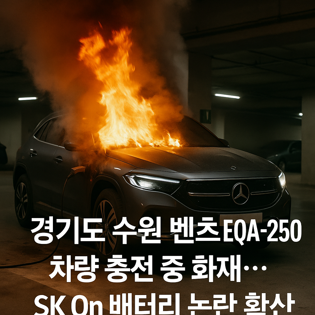 수원 벤츠 화재