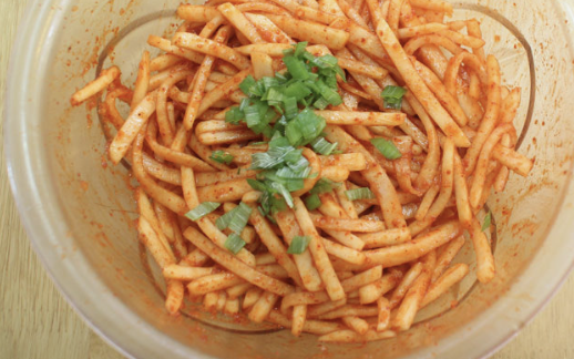 무생채 맛있게 하는법