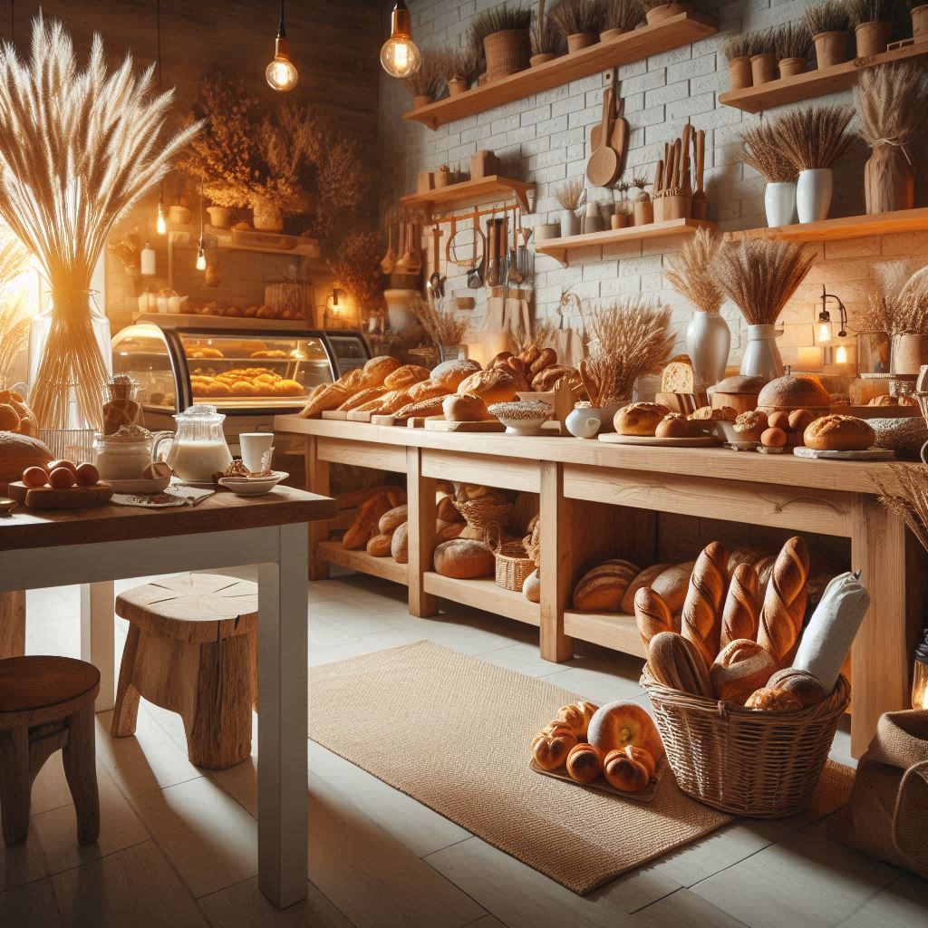 베이커리 배경
