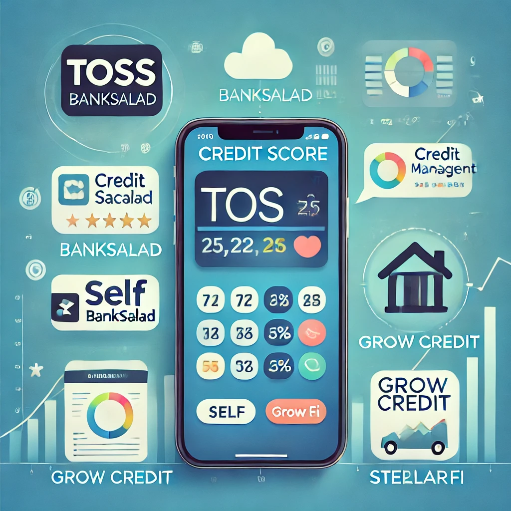 2025년 신용점수 올리는 꿀팁 5가지 (토스·뱅크샐러드 비교 포함)