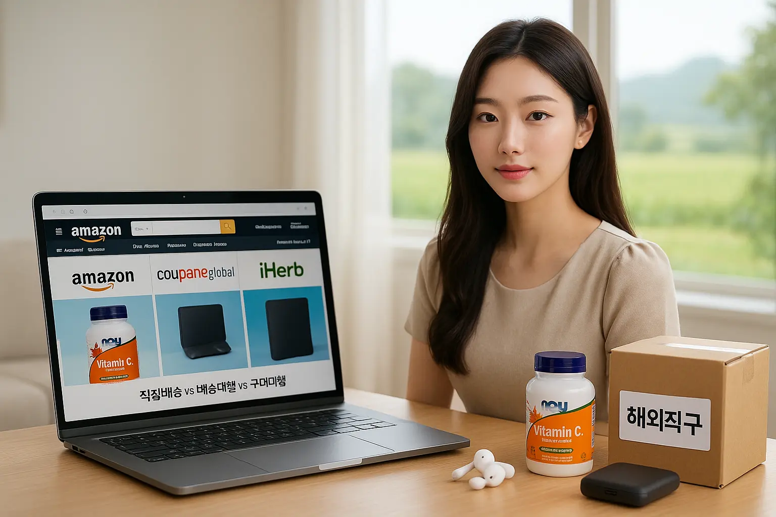 해외직구 방법 확인하는 이미지