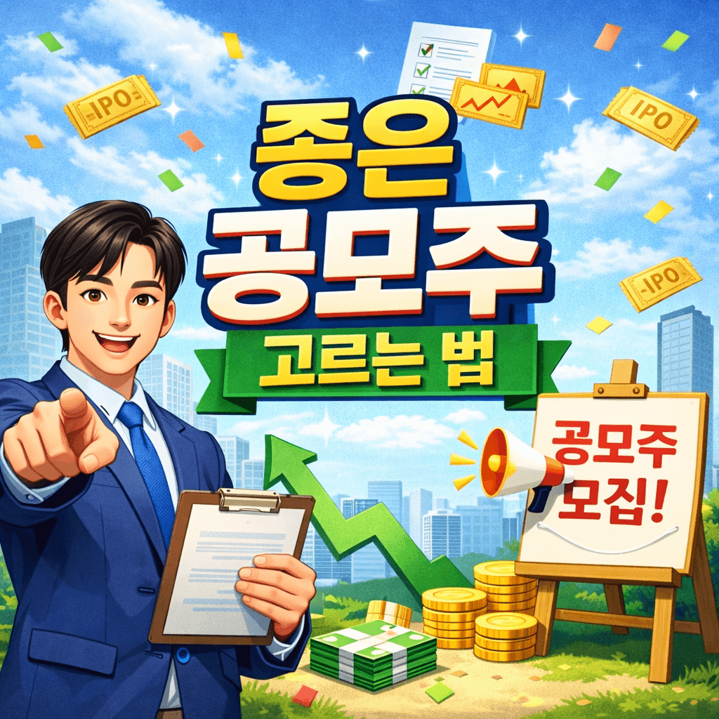 좋은 공모주 고르는 법