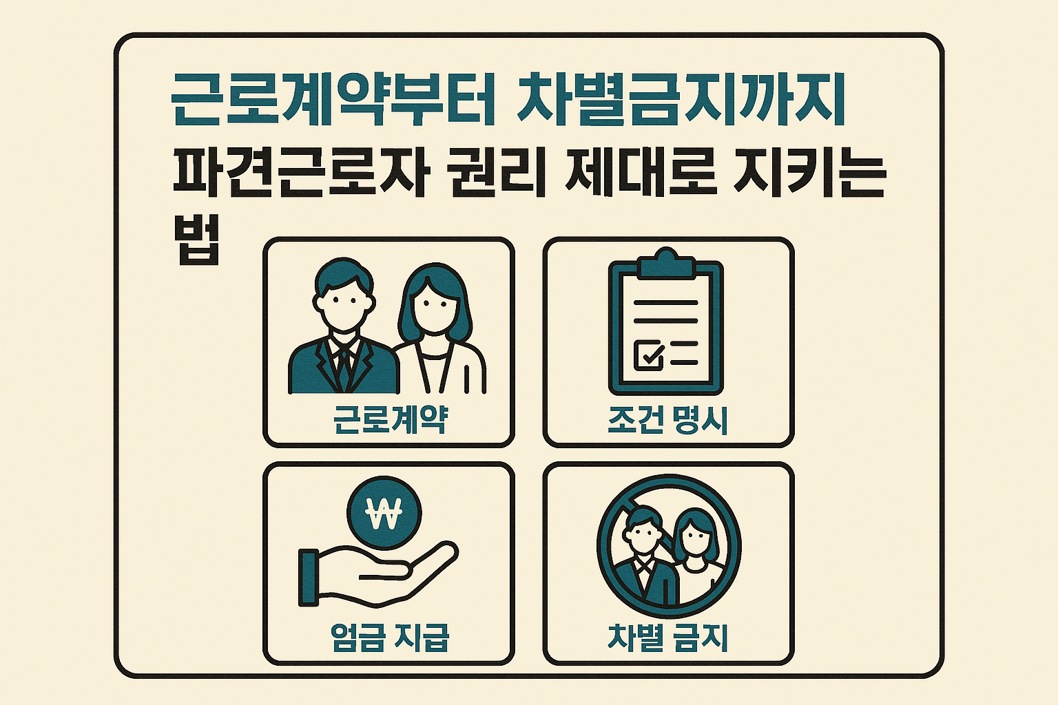파견근로자 권리 제대로 지키는 법