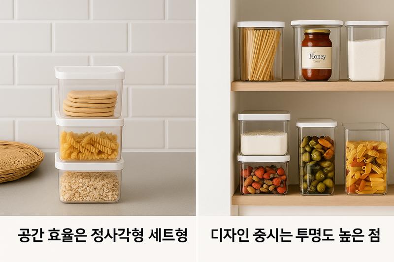 팬트리 정리함, 어떤 게 진짜 실용적일까?