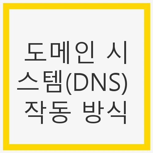 도메인 시스템의 중요성