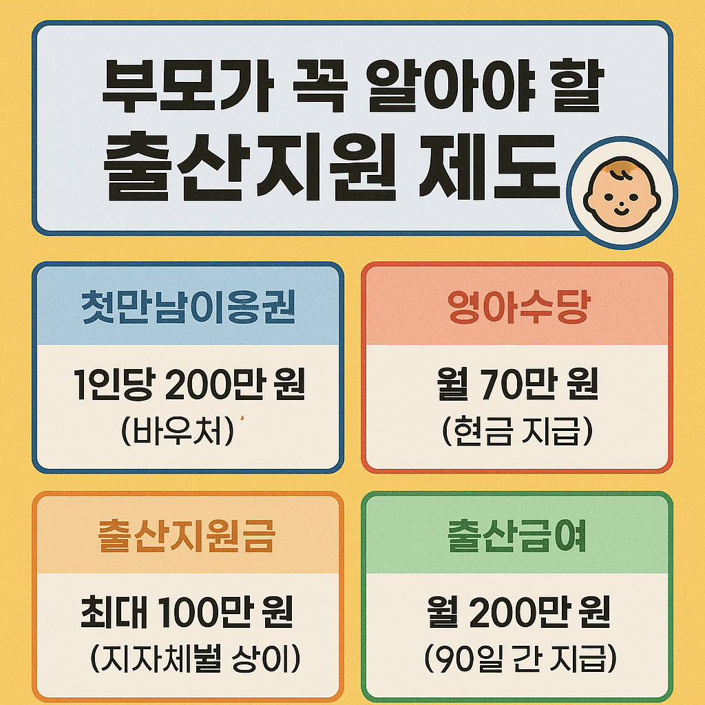 출산지원제도