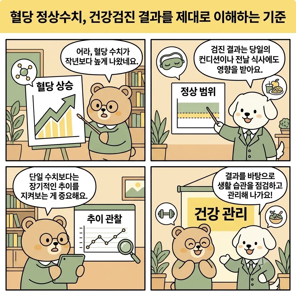 혈당 정상수치, 건강검진 결과를 제대로 이해하는 기준