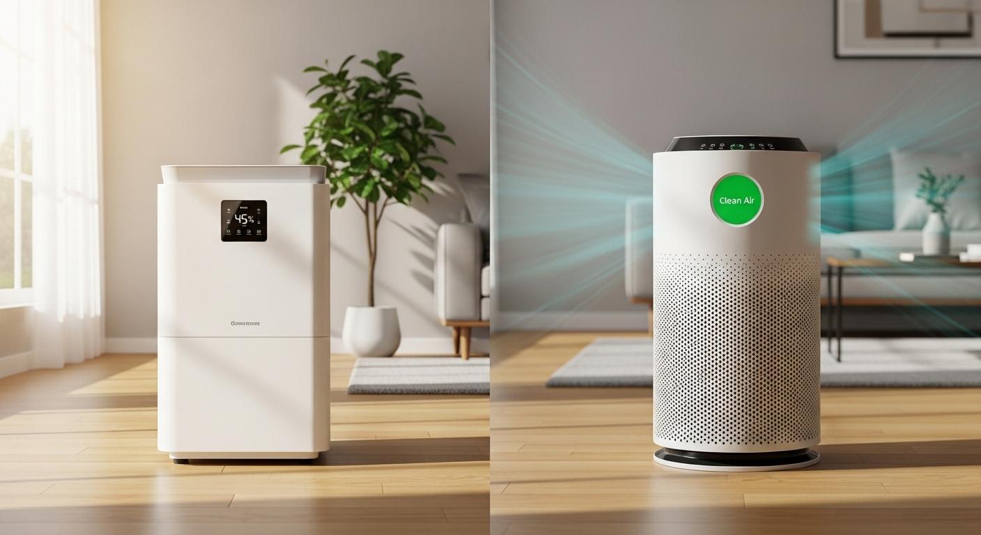 제습기 vs 공기청정기