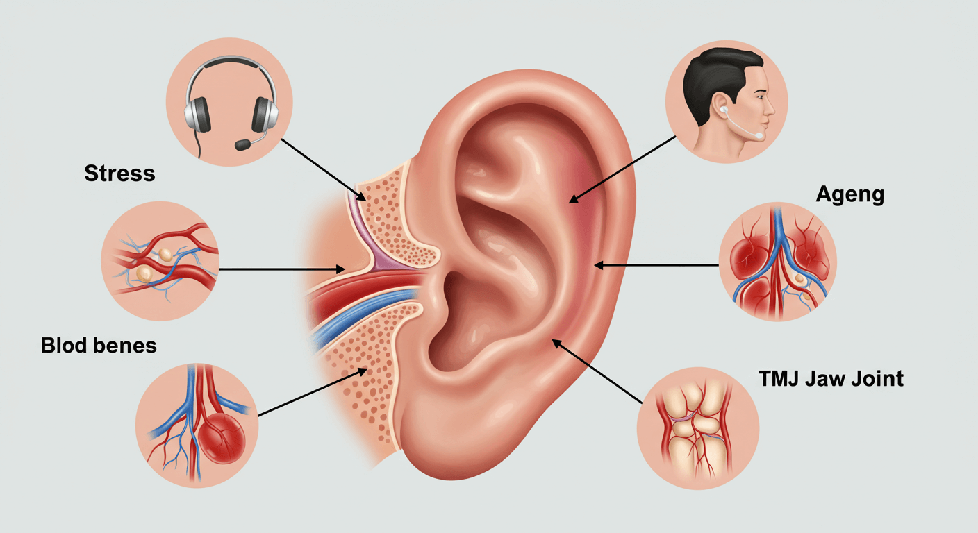 "이명이란 무엇인가? 원인과 유형별 정리"에 대한 이미지입니다.