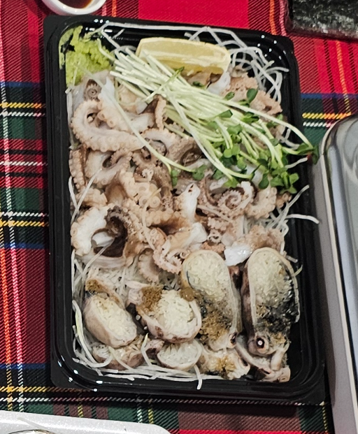 생물 쭈꾸미 숙회