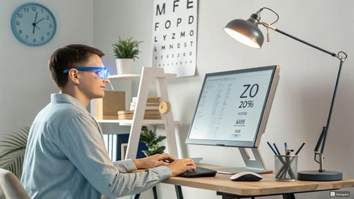 재택근무자를 위한 눈 건강 관리법