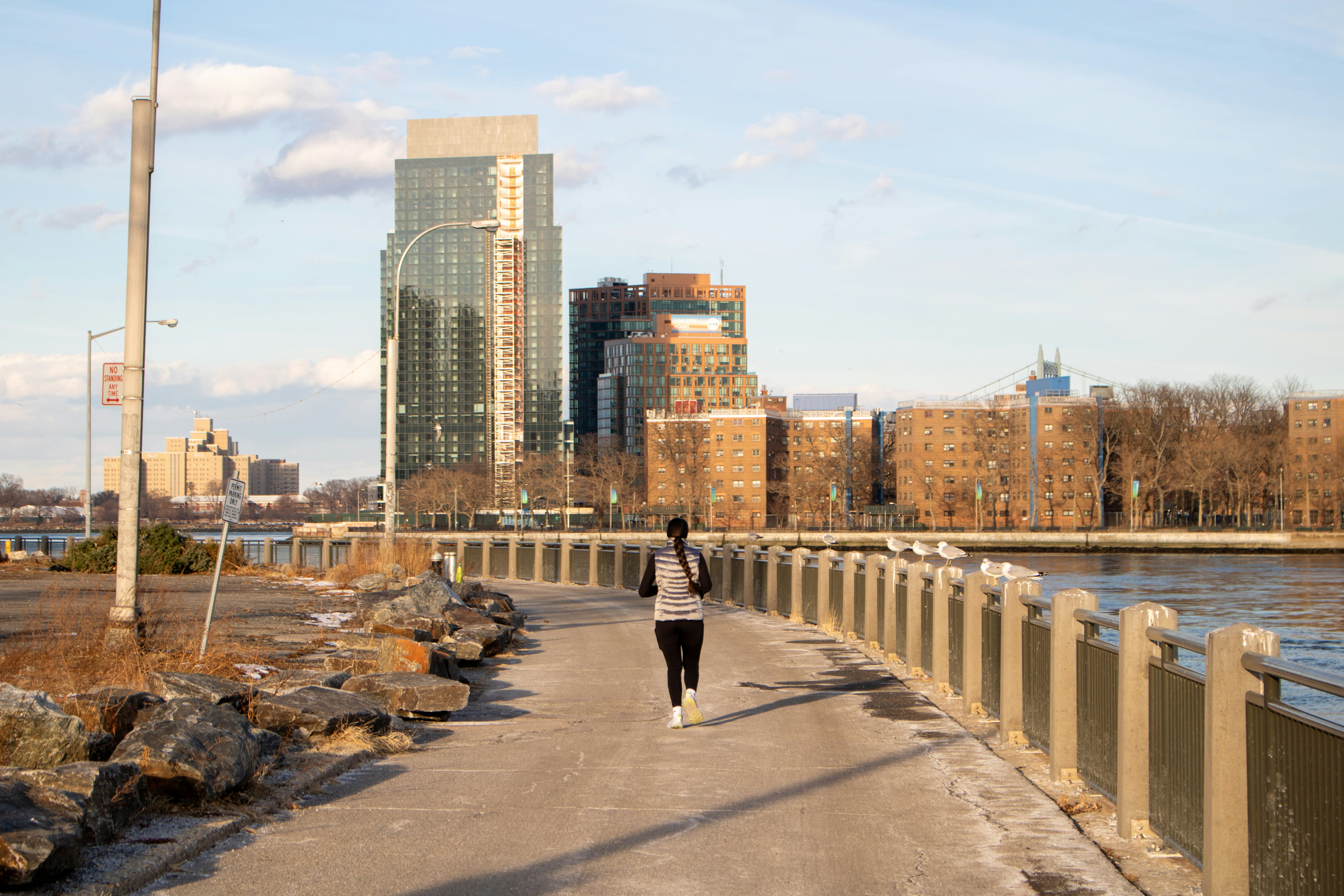 도시 아침 러닝 관련 사진