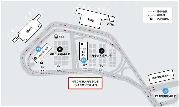 김해공항-주차장