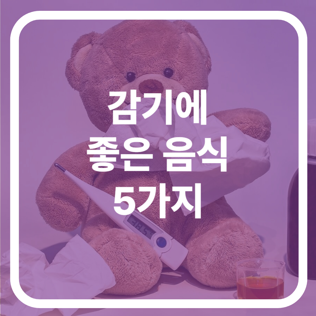 감기에 좋은 음식 5가지
