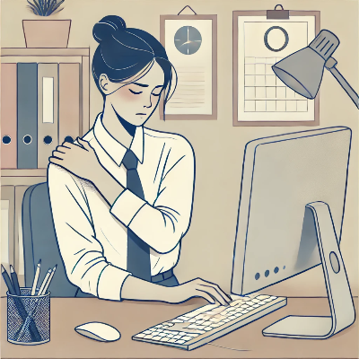 직장인 어깨결림, 그냥 두면 만성 통증 된다. 원인부터 개선법까지!