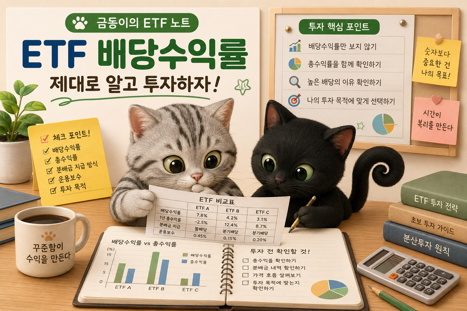 국내 주식ETF 배당수익률 관한 내용