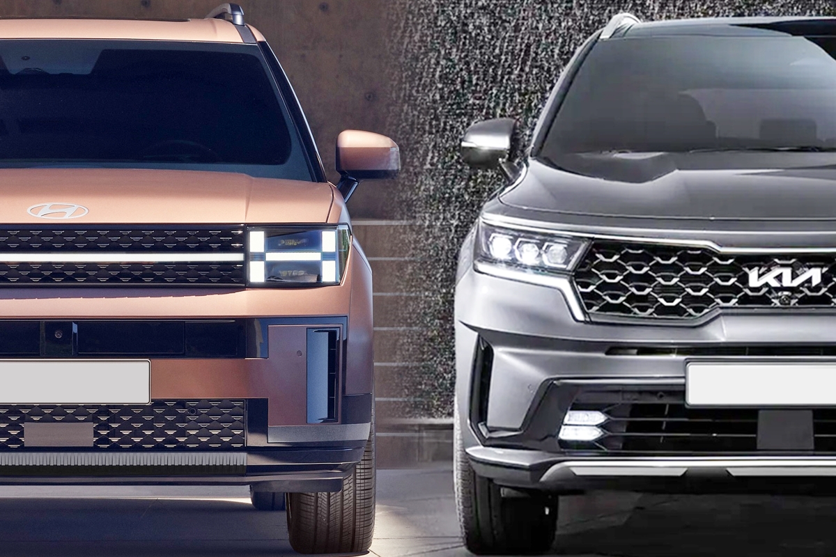 신형 풀체인지 디 올뉴 싼타페, 쏘렌토 페이스리프트 비교 시승기