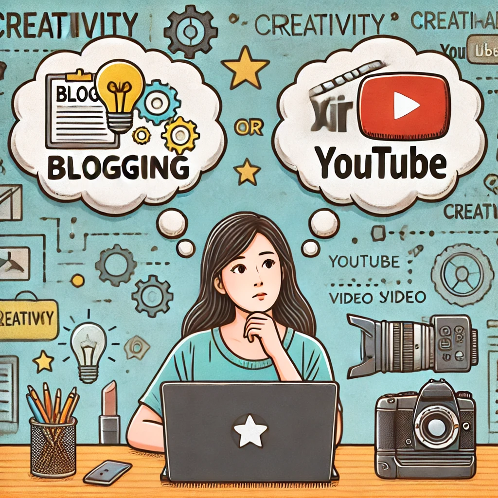 블로그 vs 유튜브, 챗GPT 활용 어디가 좋을까? 관련 이미지