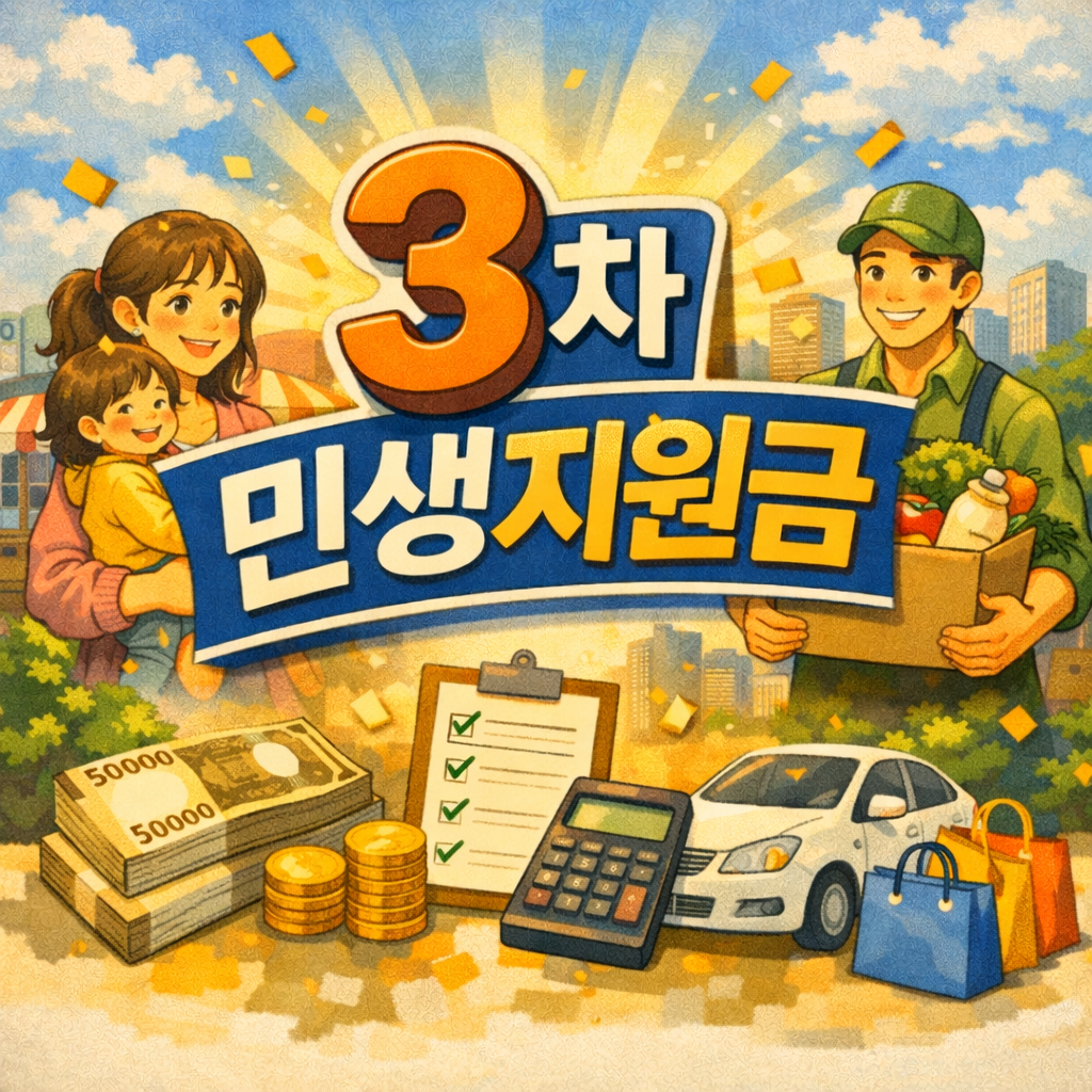 민생지원금 관련 사진첨부