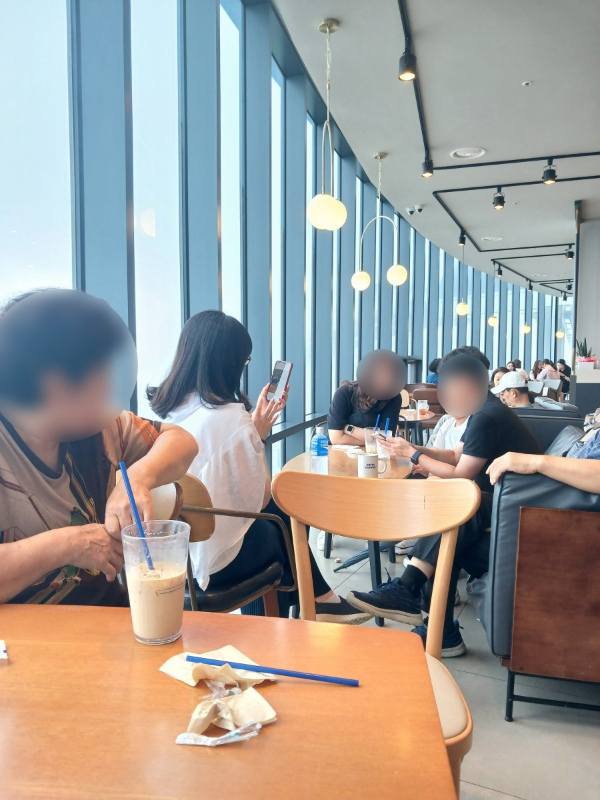 삼악산 이디야 풍경
