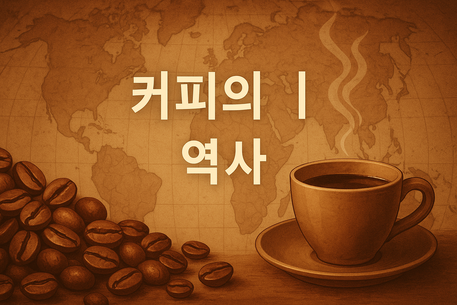 커피의 역사 한 잔의 음료가 인류 문화를 바꾸다