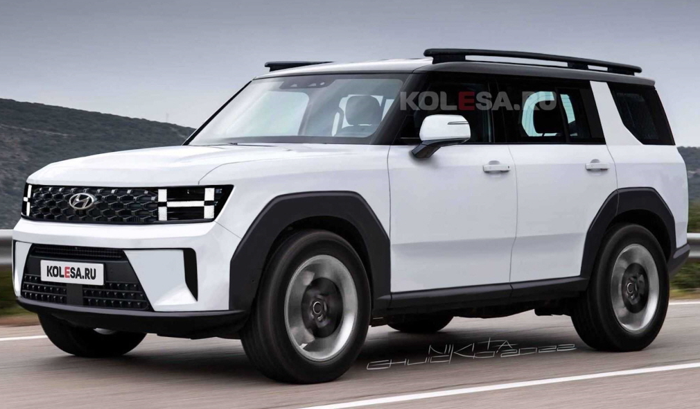 23년 신형 싼타페의 외관