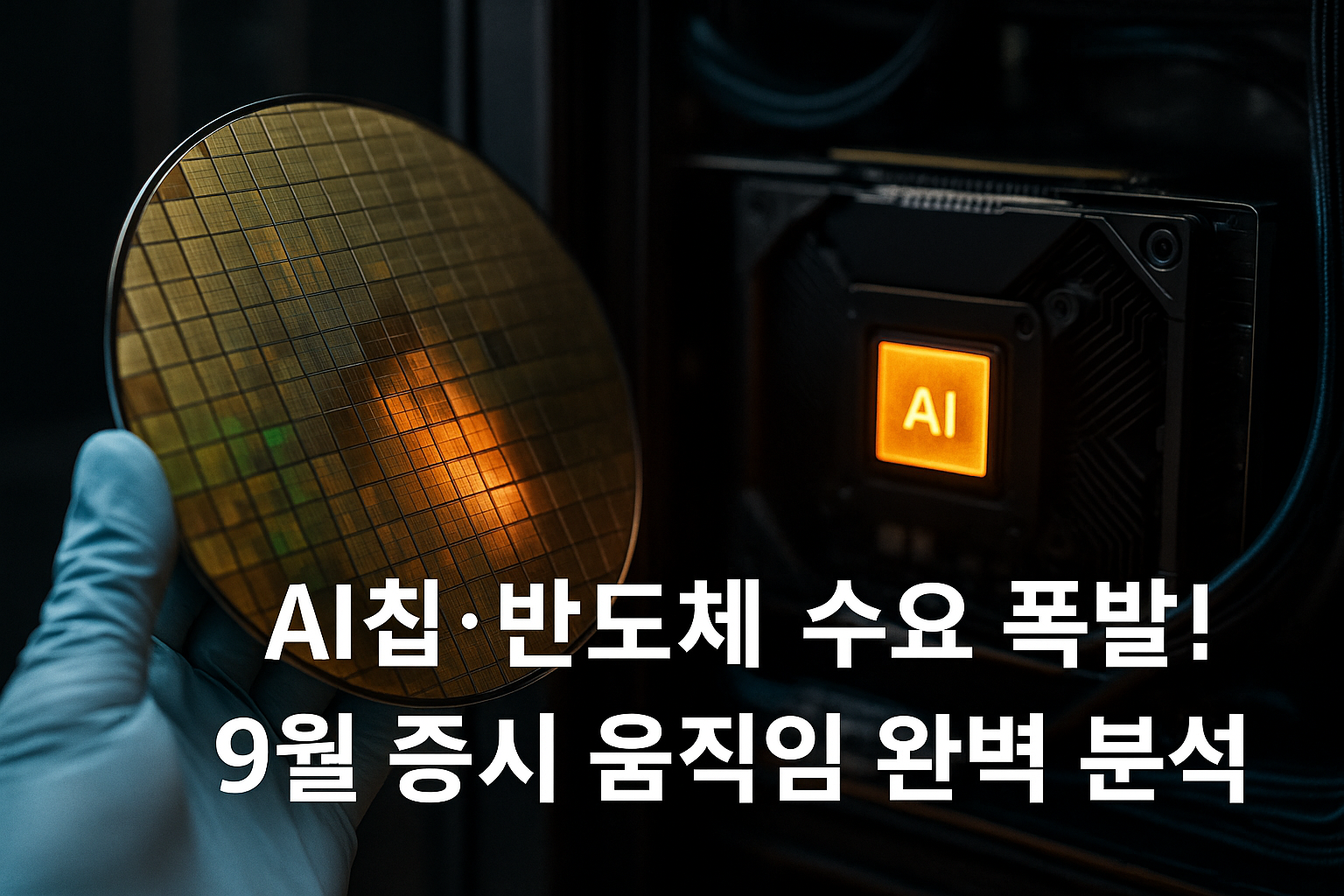 AI 칩&middot;반도체 수요 폭발! 9월 증시 움직임 완벽 분석 관련 이미지