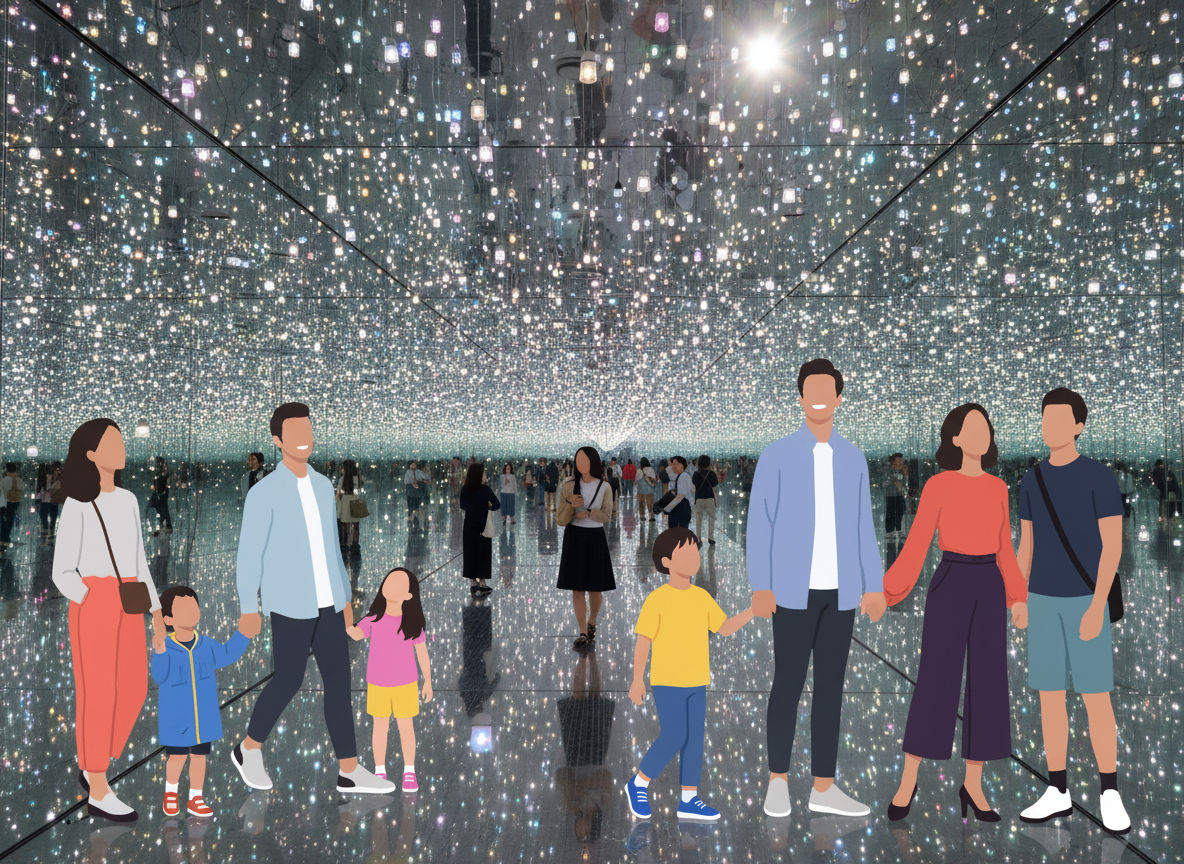 2026 도쿄 팀랩 보더리스 티켓 예약 위치 